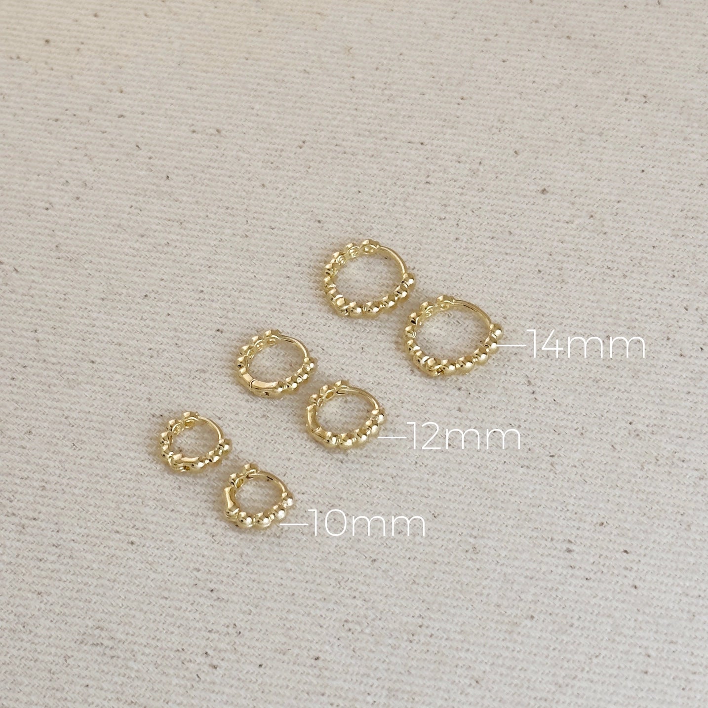 Beaded Clicker Hoop