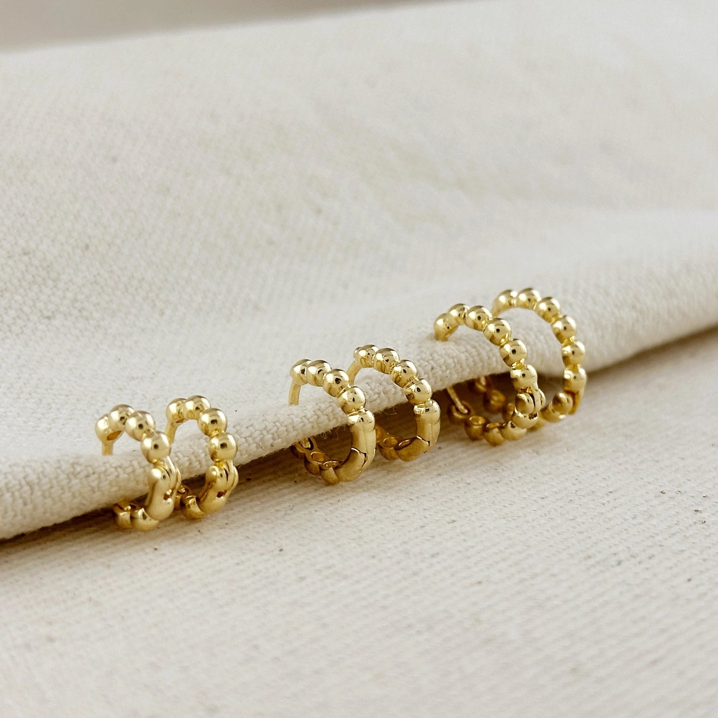 Beaded Clicker Hoop