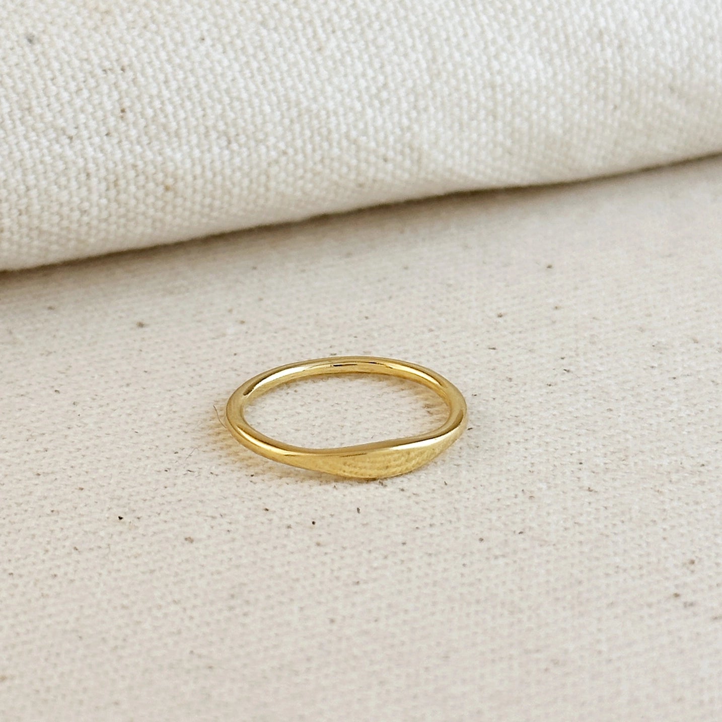Fine Flat Top Ring