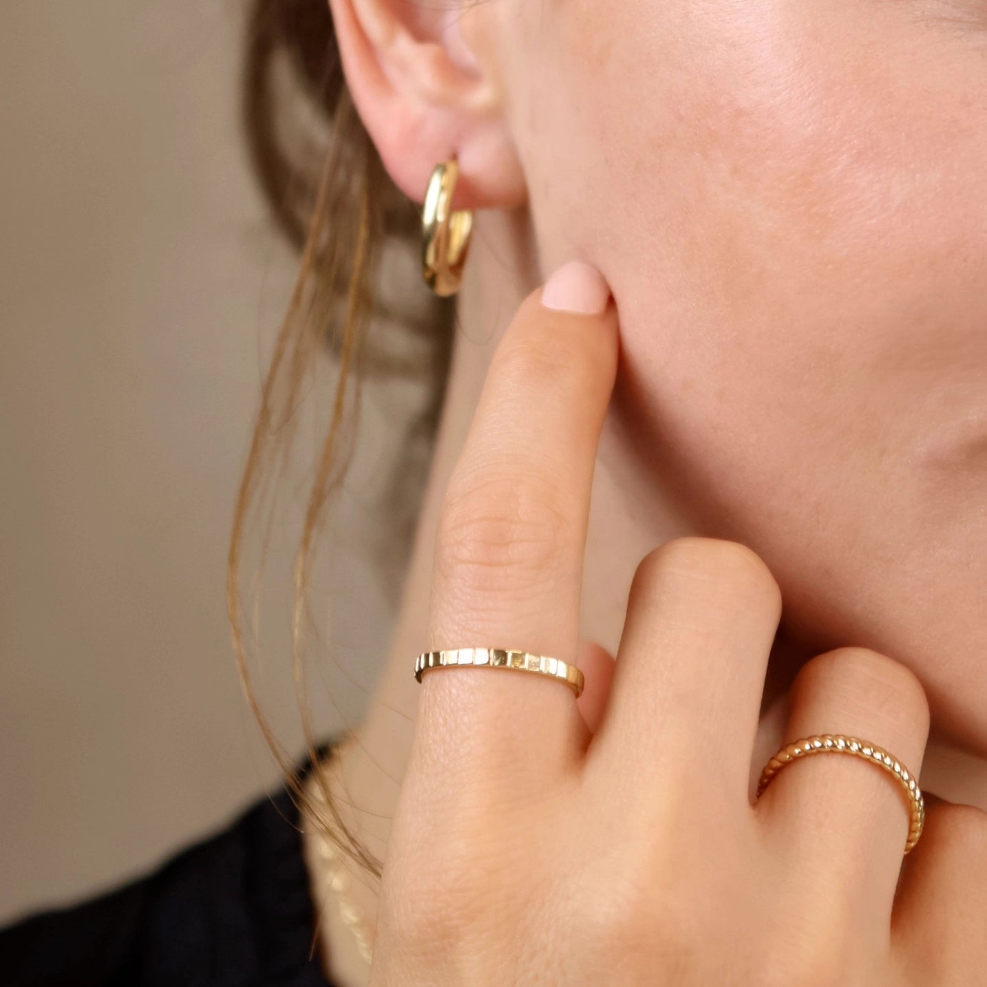 Stacked Squares Ring