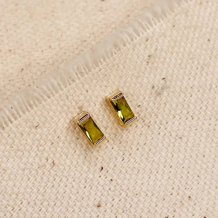 Birthstone Earstud