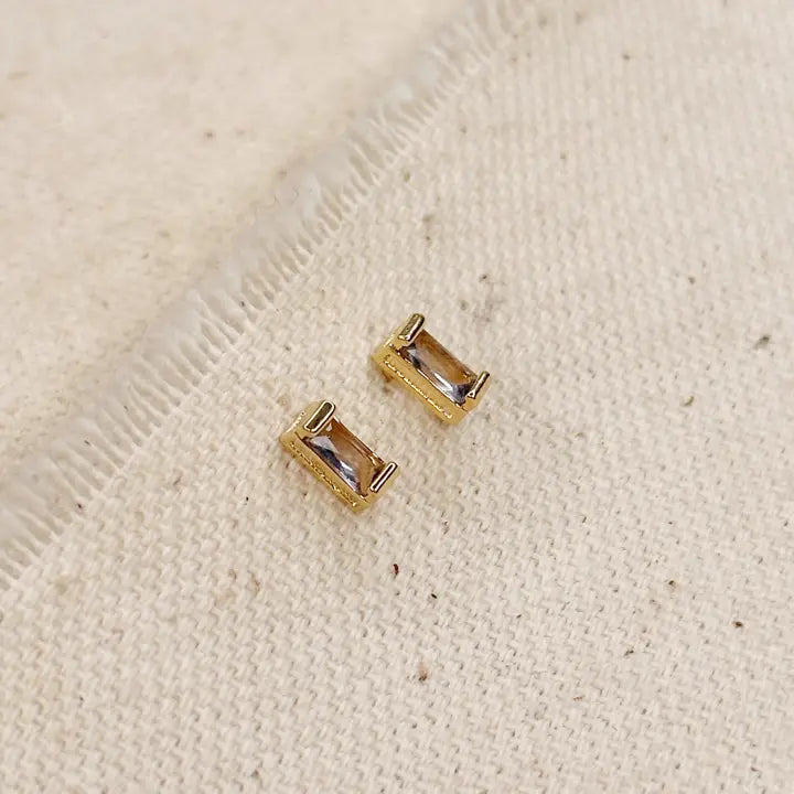 Birthstone Earstud