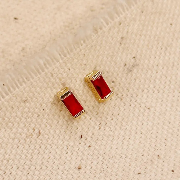 Birthstone Earstud