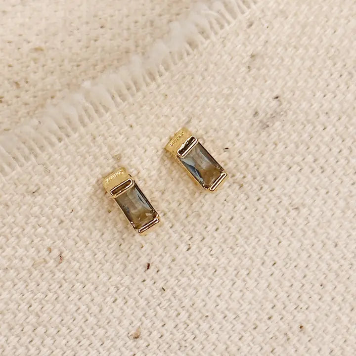 Birthstone Earstud