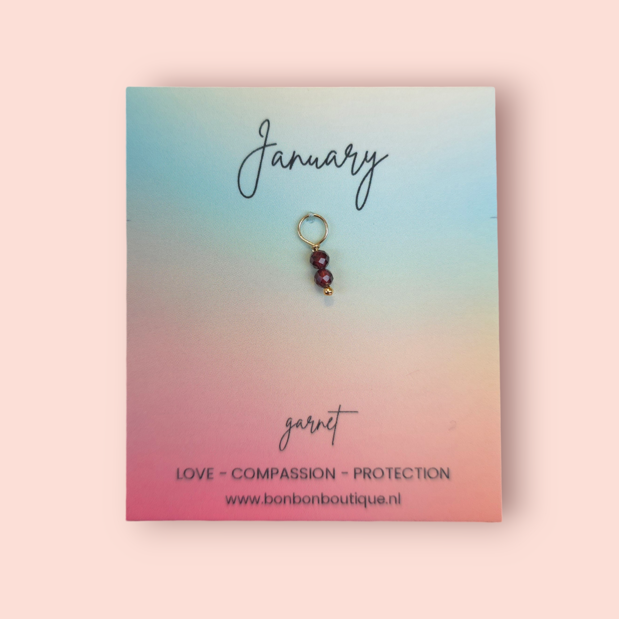 Birthday Gemstone Charm