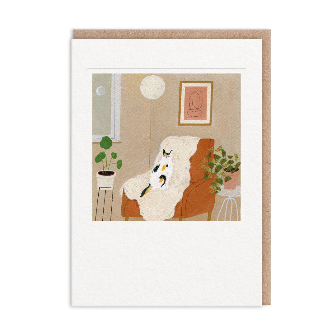 Cat Art Card