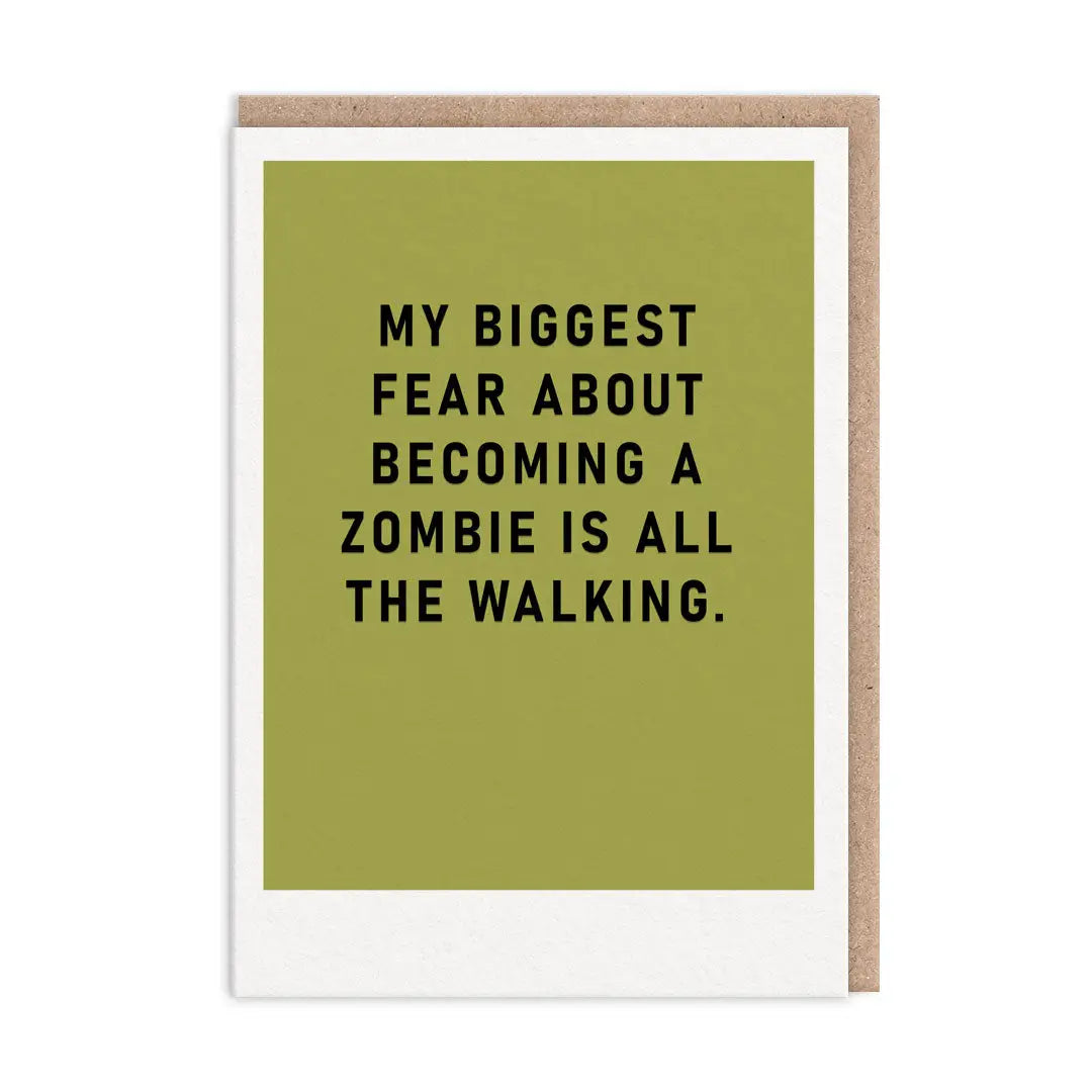 All the Walking card
