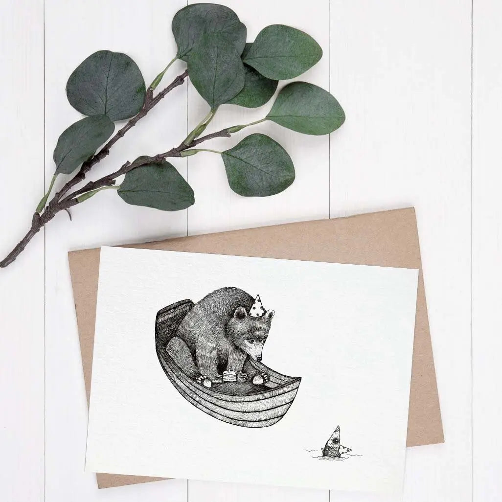 Bear Birthday card