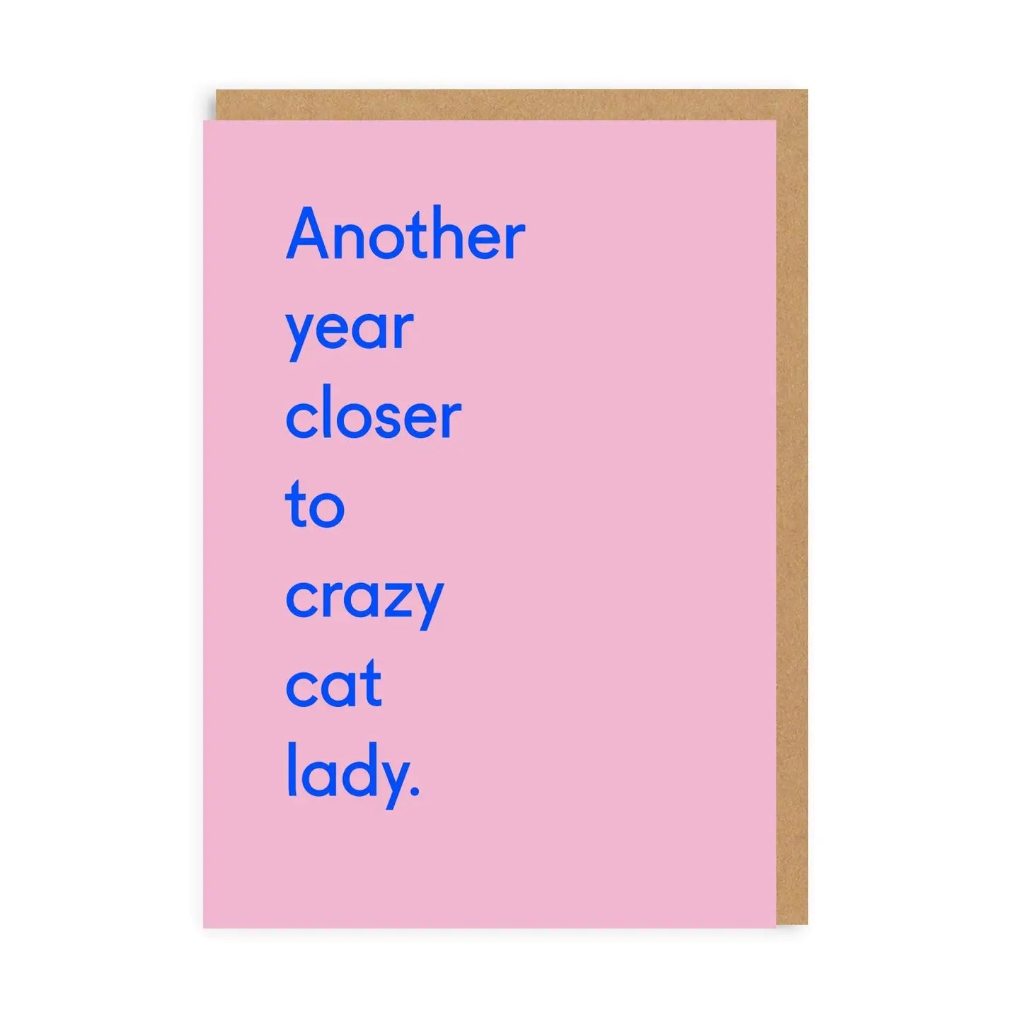 Crazy Cat Lady card