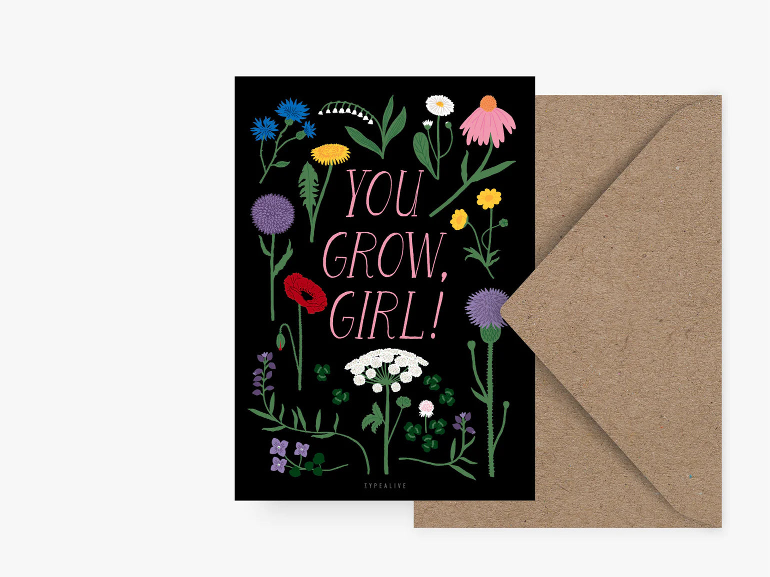 you grow girl card