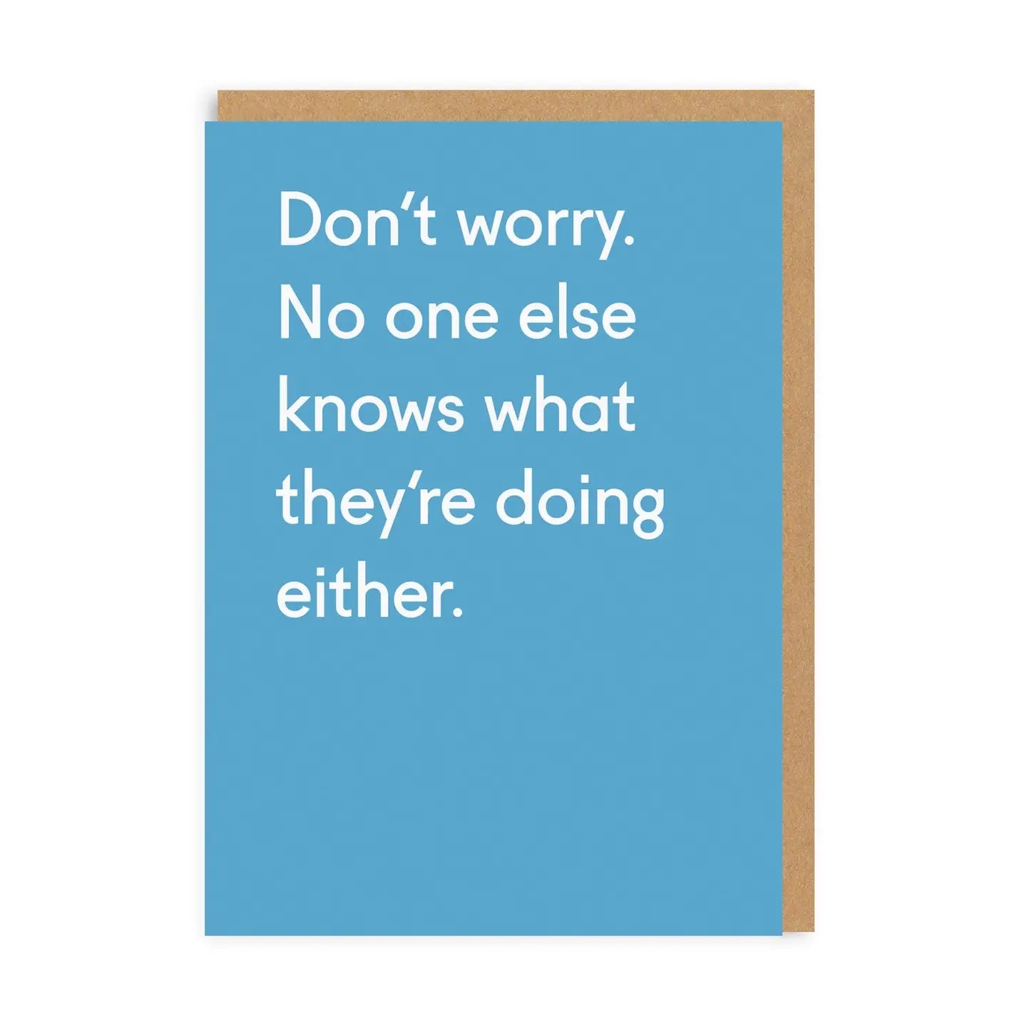 Don't Worry card