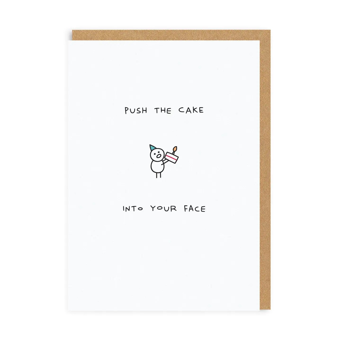 Push The Cake card