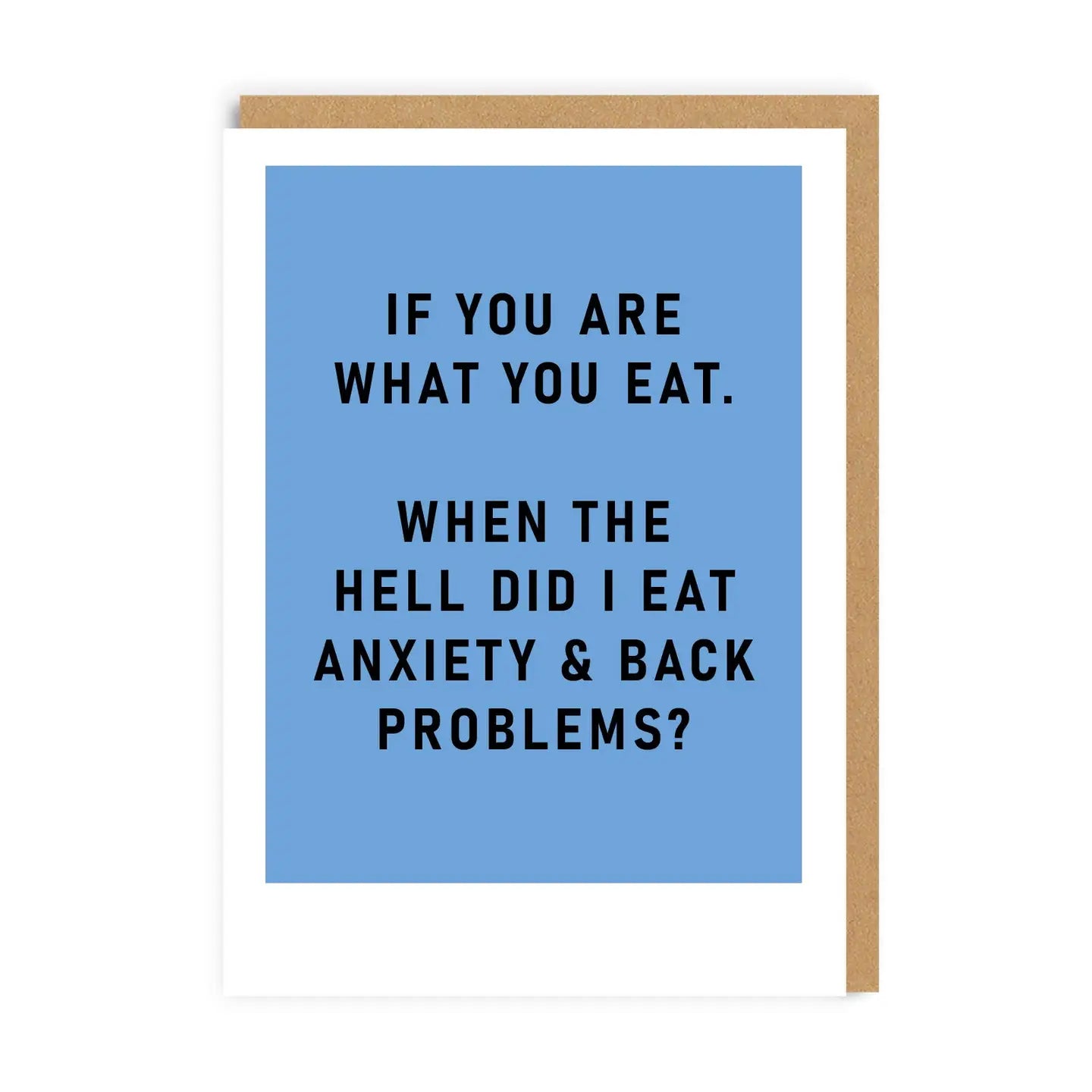 You Are What You Eat card