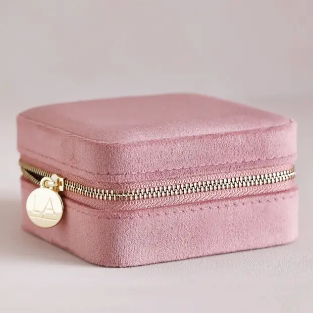 Square Velvet Jewelry Case