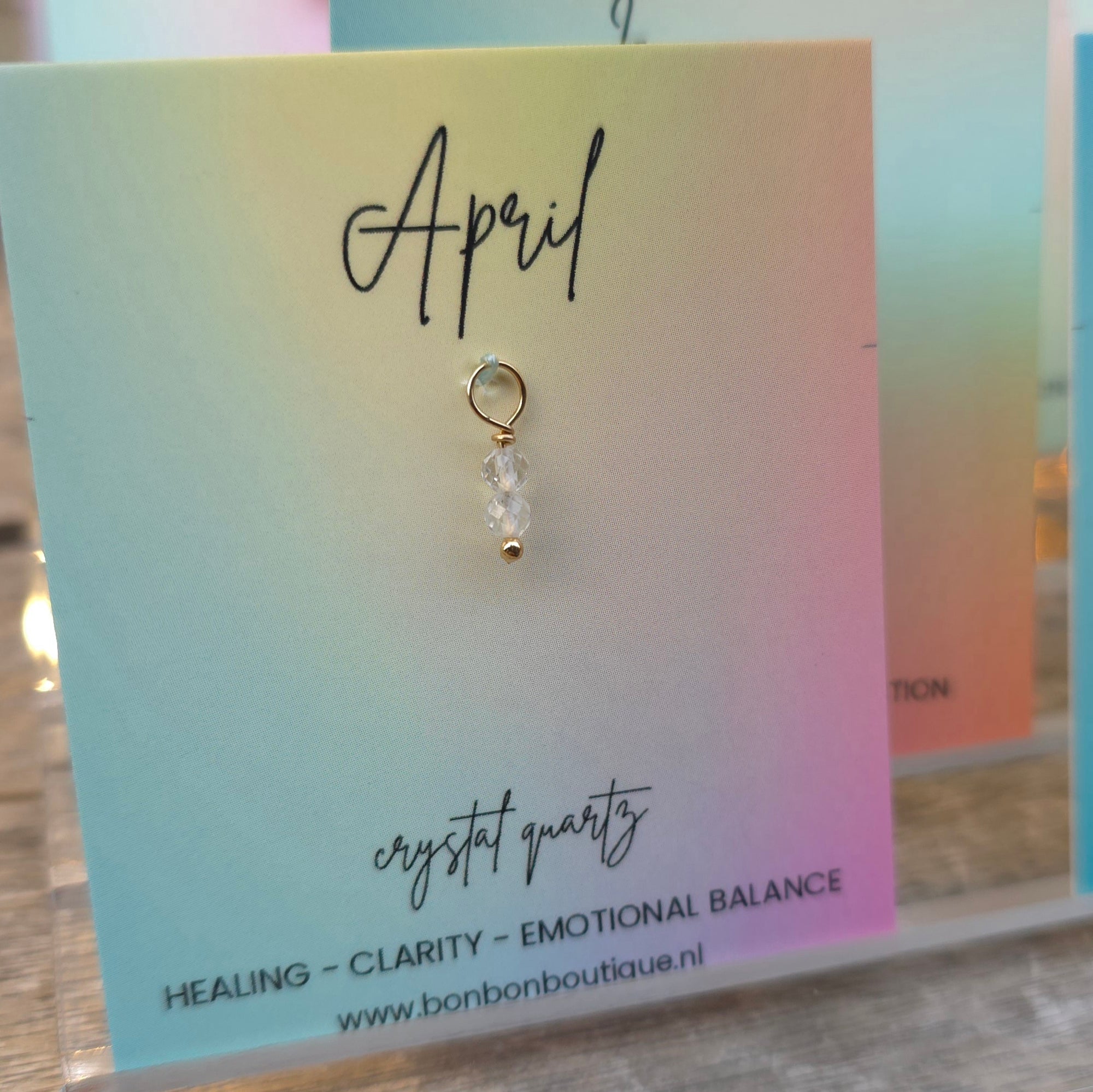 Birthday Gemstone Charm