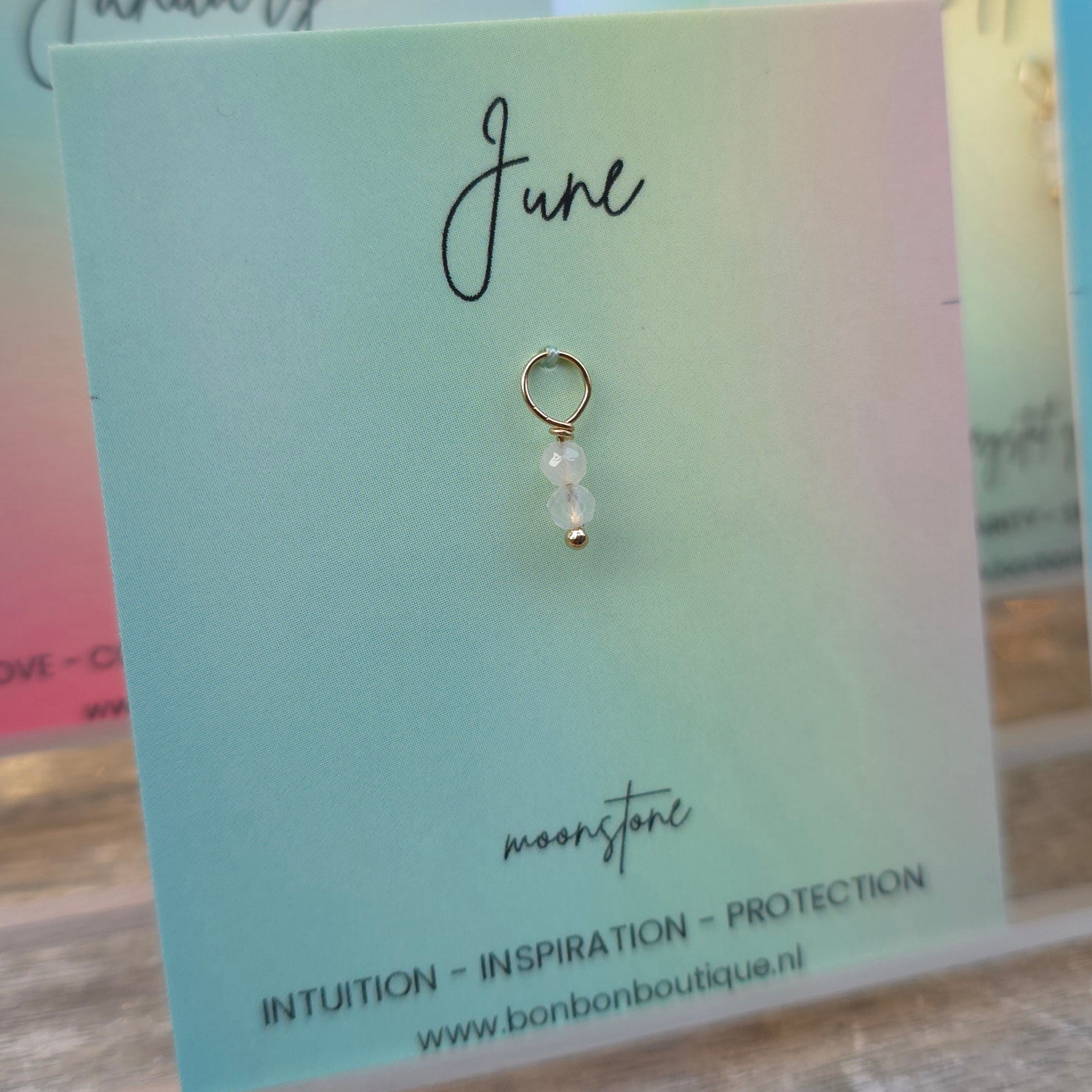 Birthday Gemstone Charm