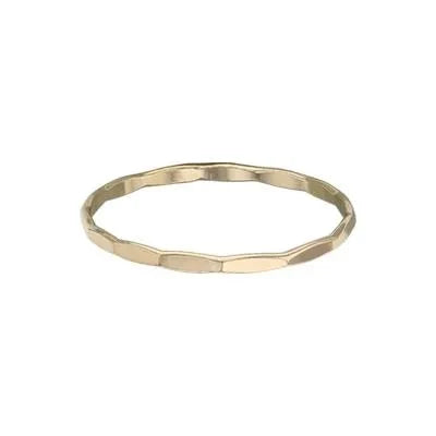 Hammered Fine Stacker