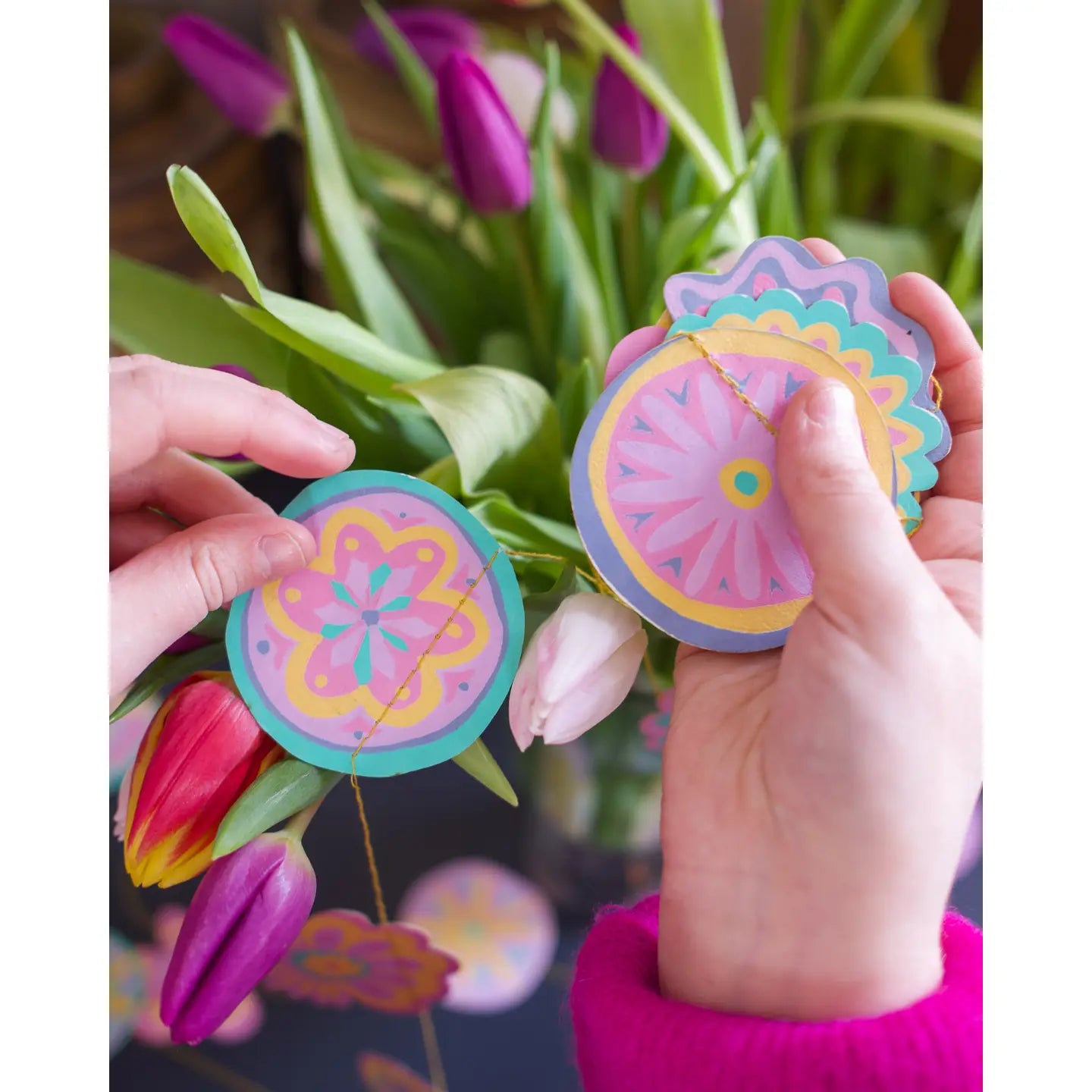 Pastel Midsommer Garland