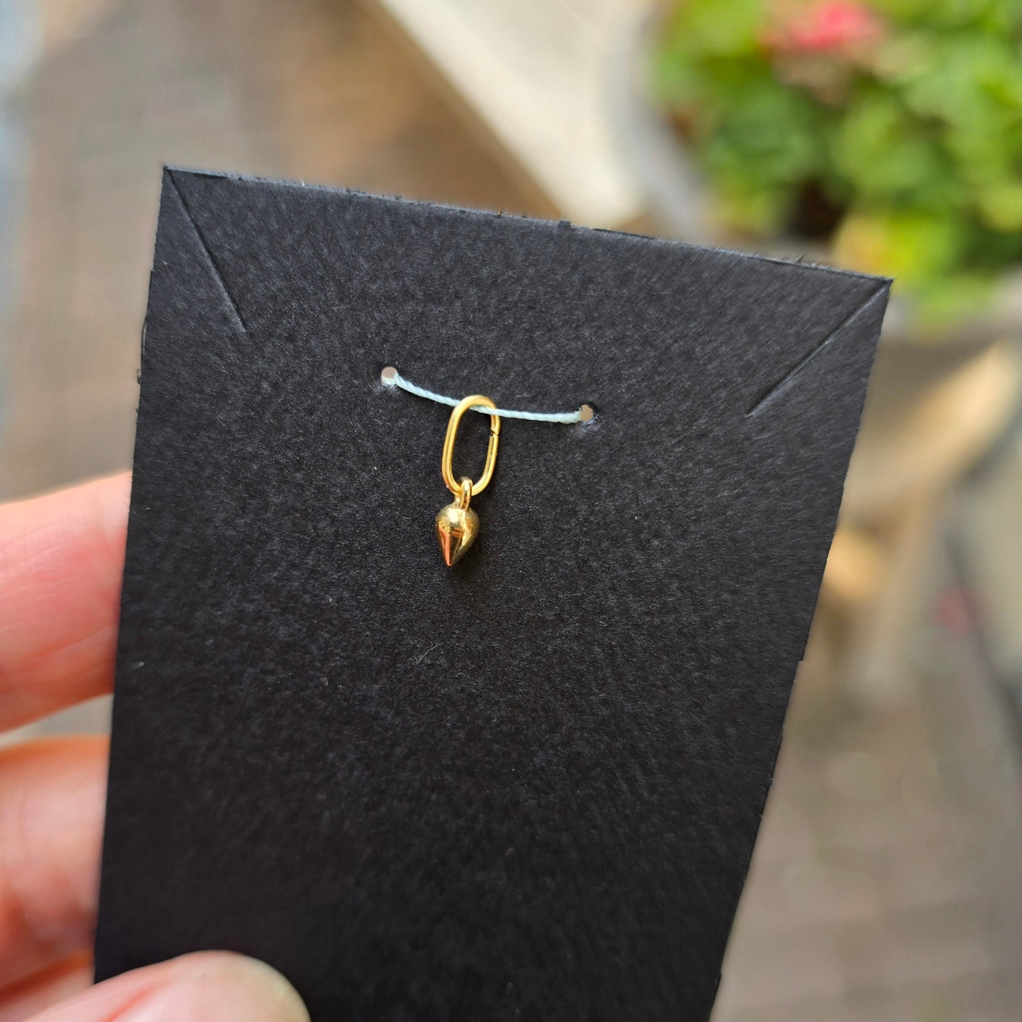 14kt Pear Pendant