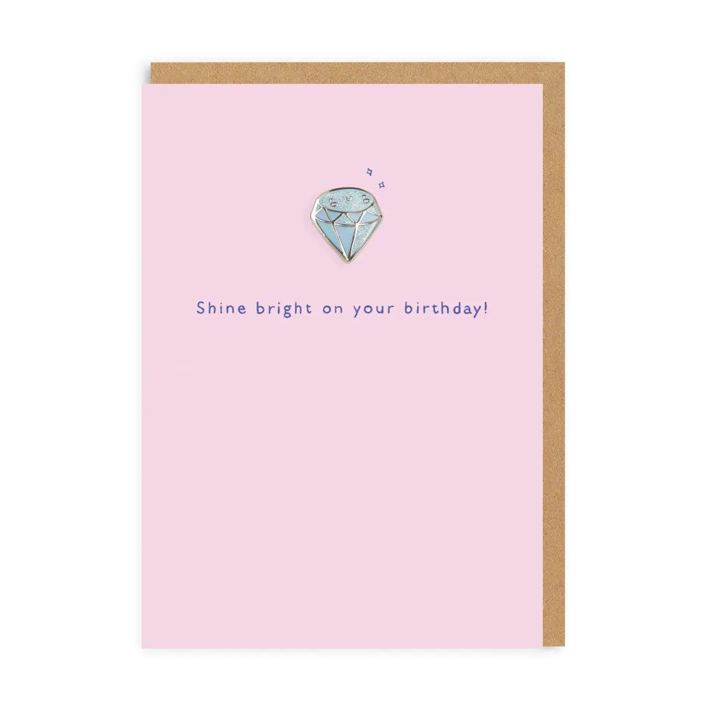 Birthday Diamond pin