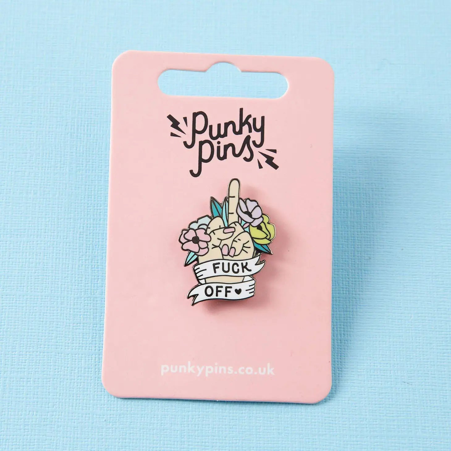 Fuck Off pin