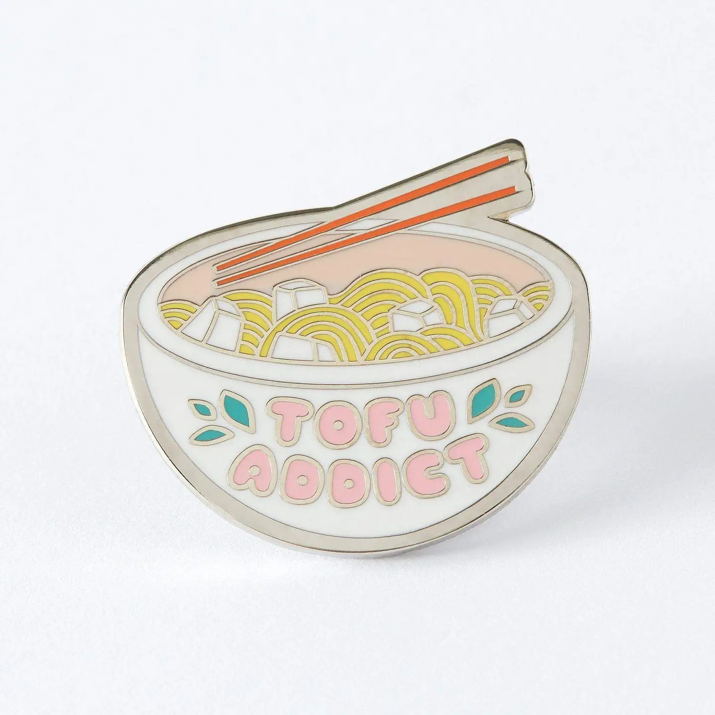 Tofu Addict pin