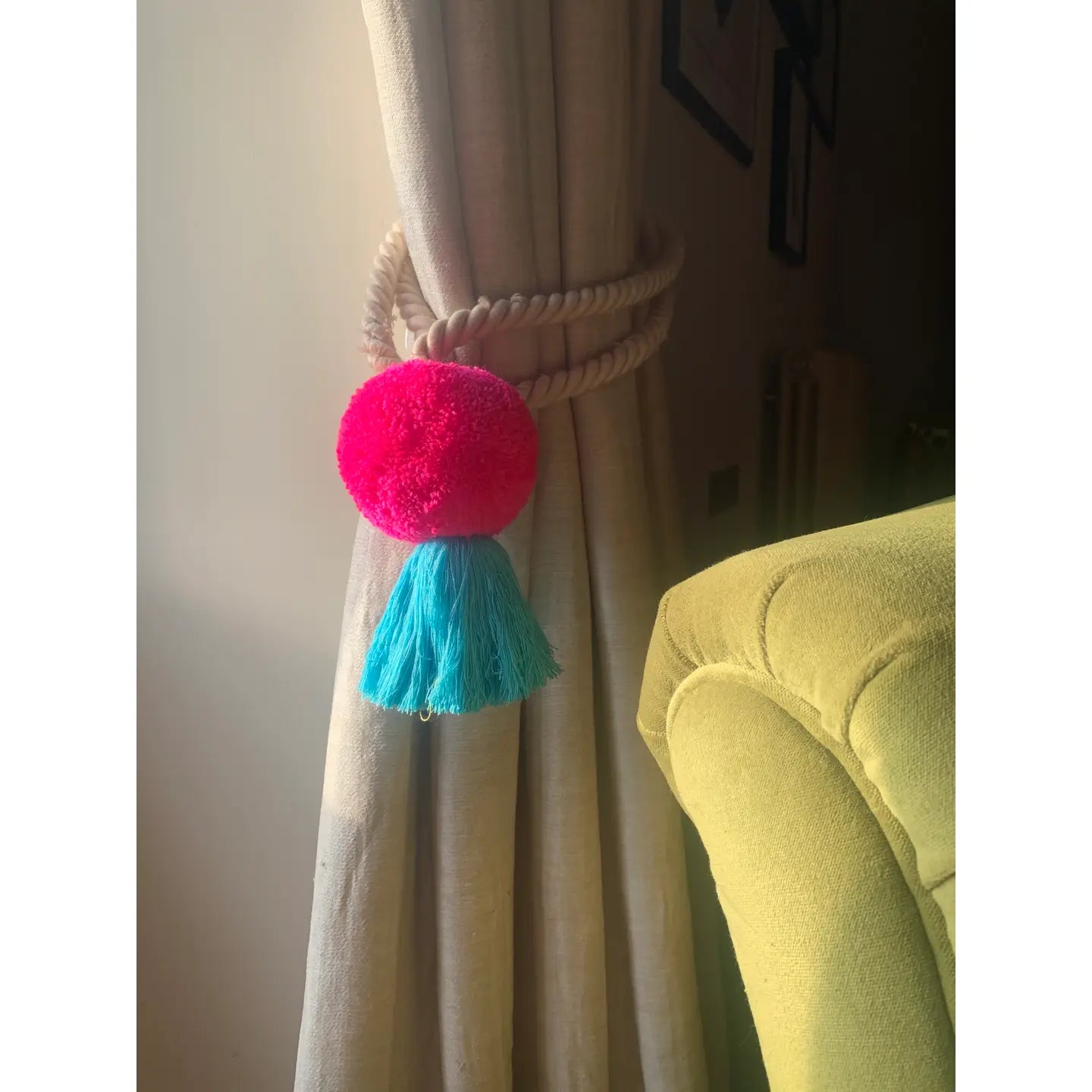 Pom Pom and Tassel Ornament