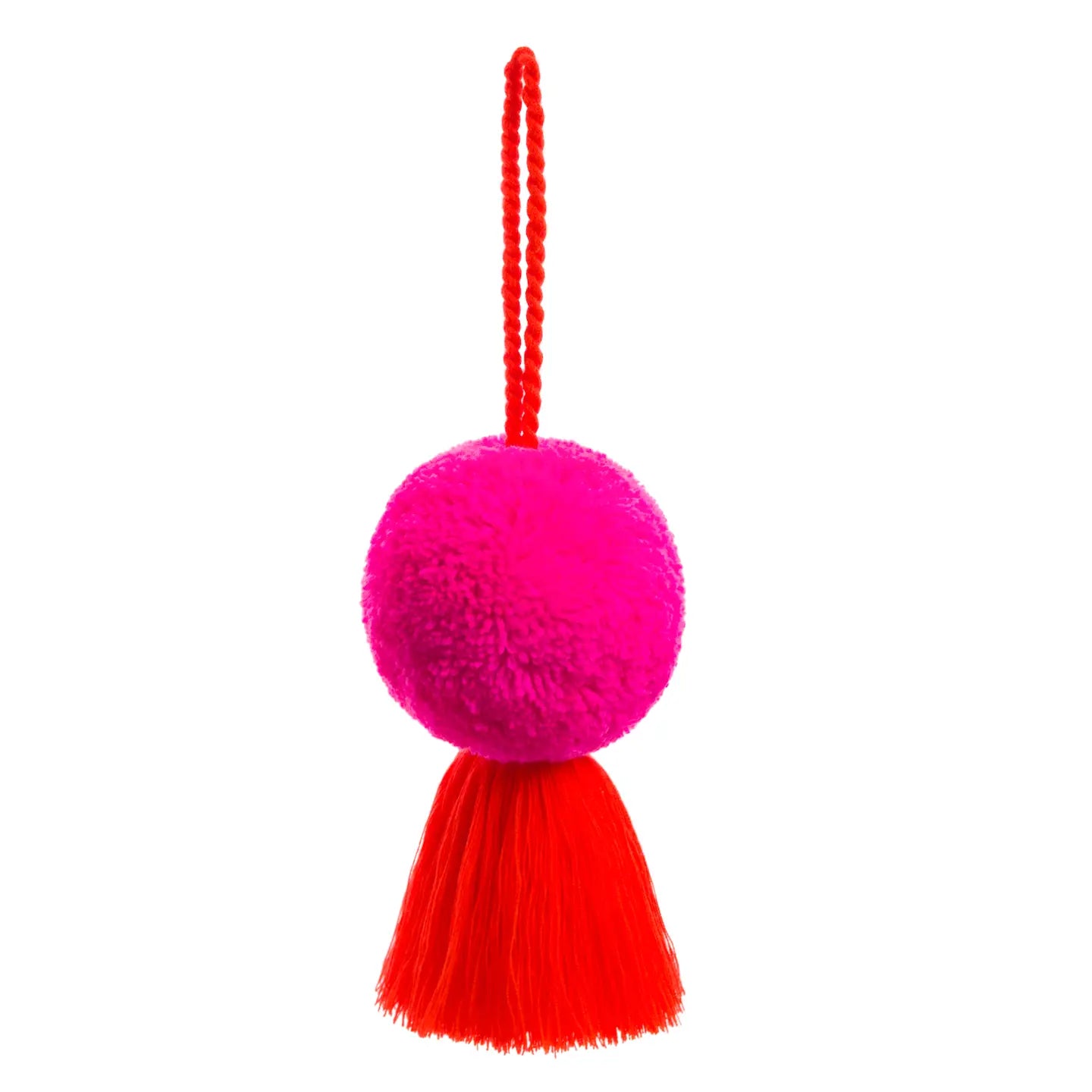 Pom Pom and Tassel Ornament