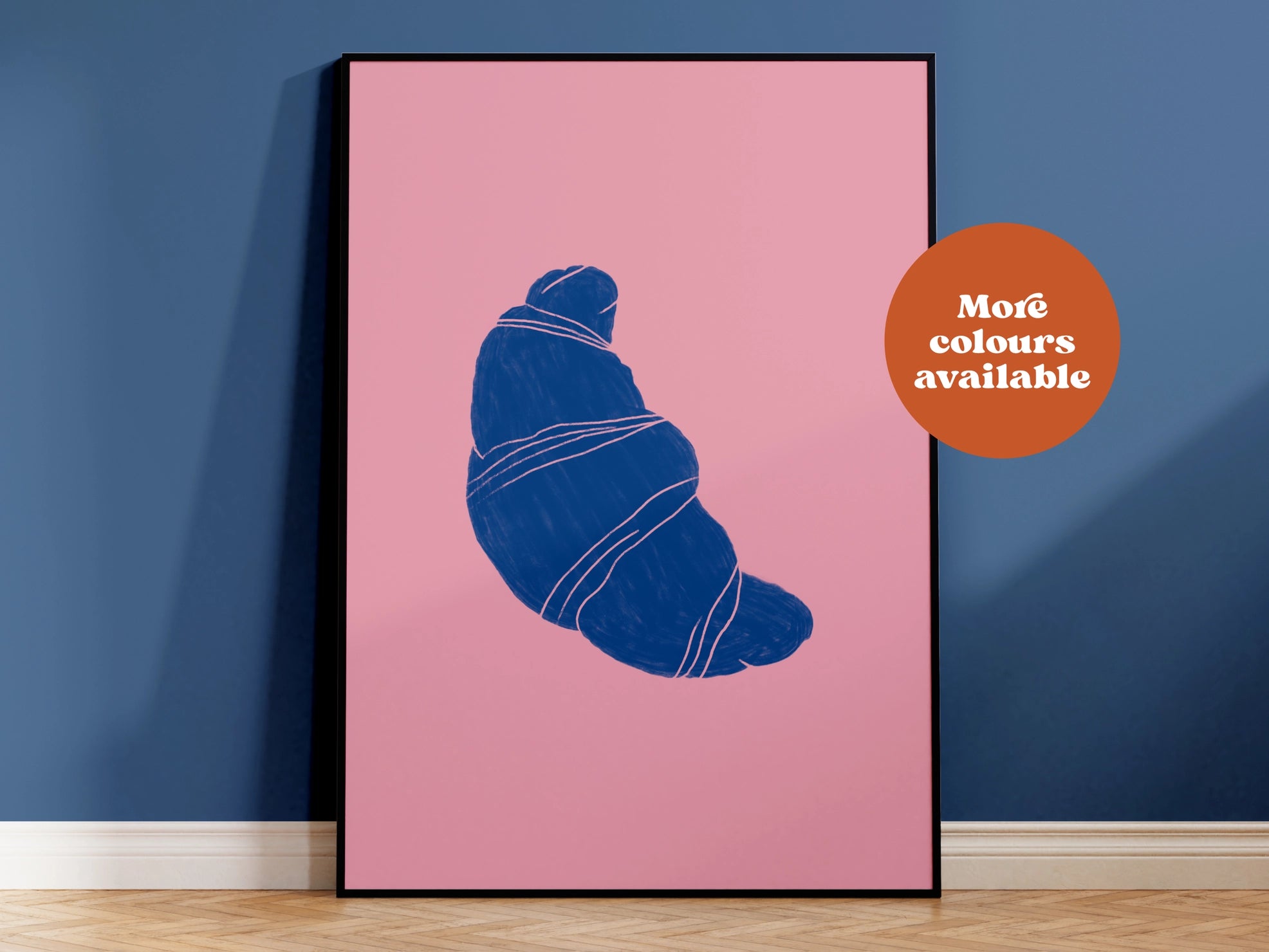 Croissant print