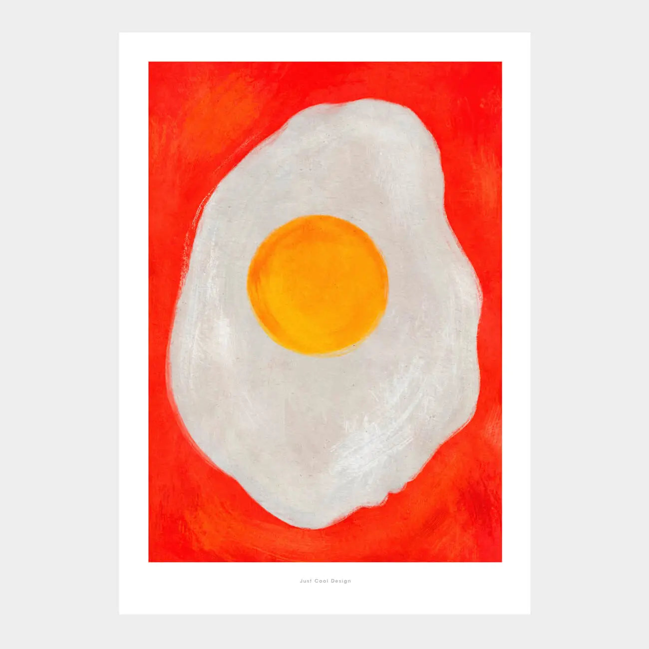 print fried egg
