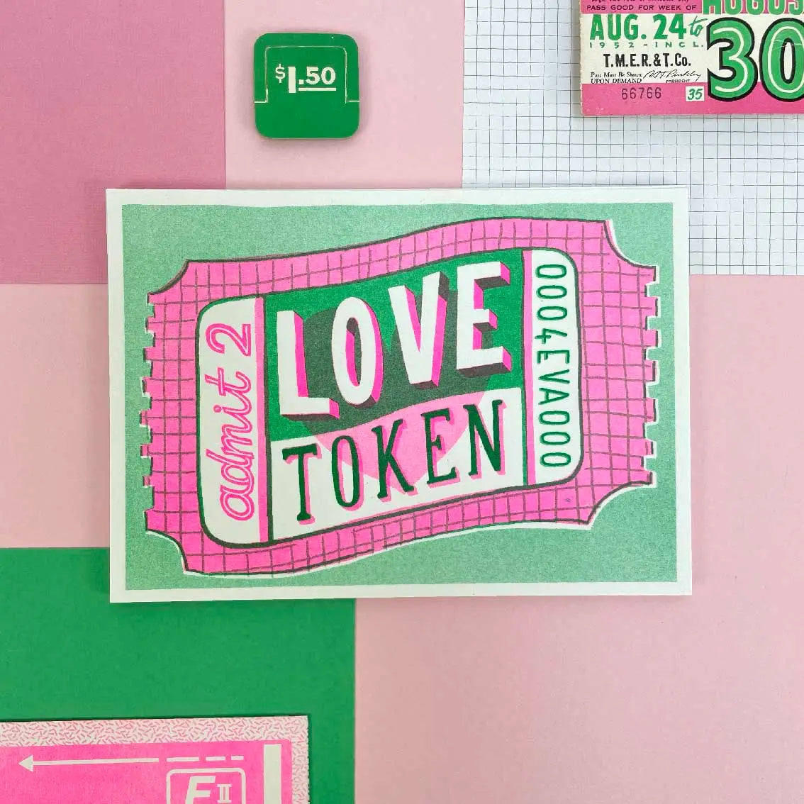 Love Token Print