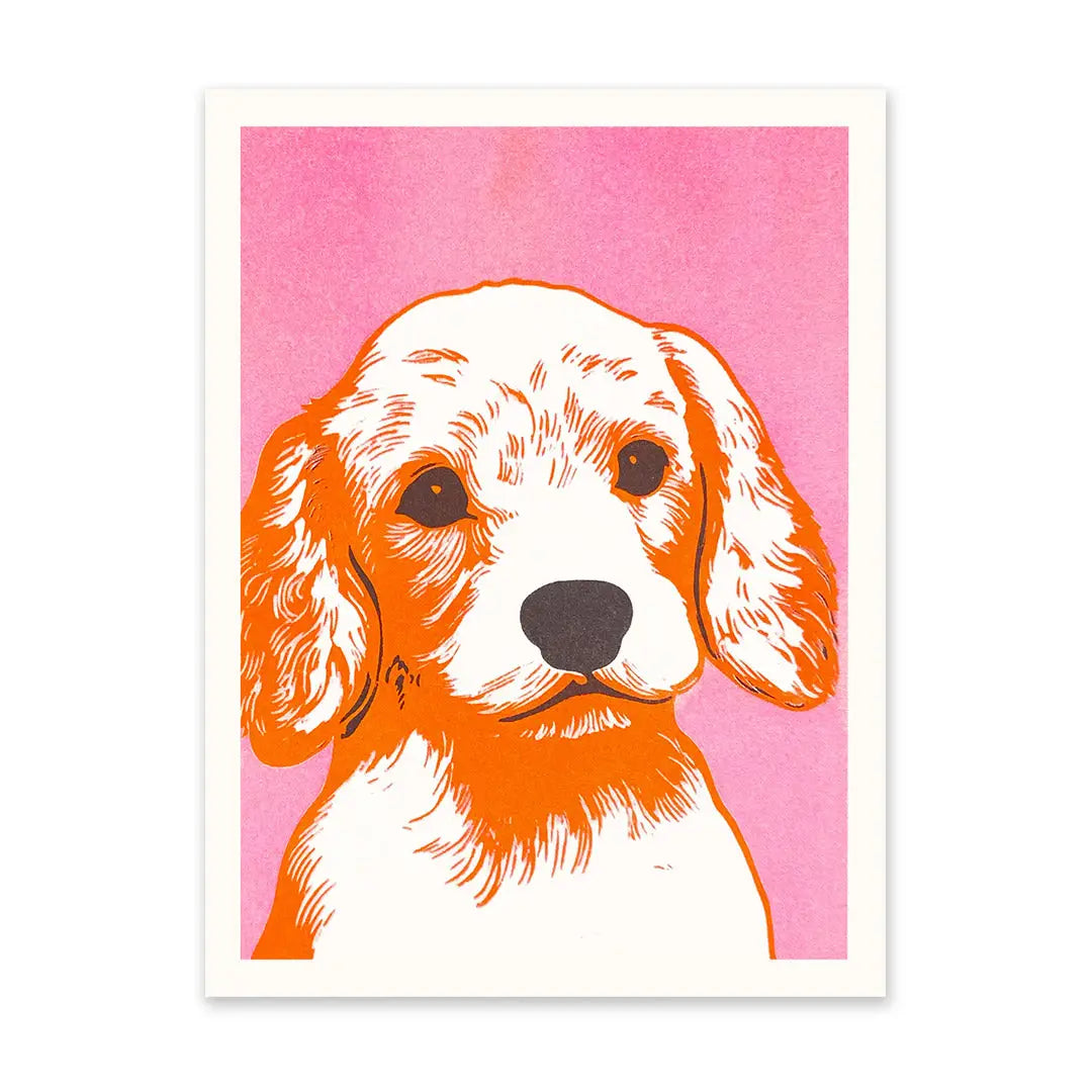 Mid-Century Dog print