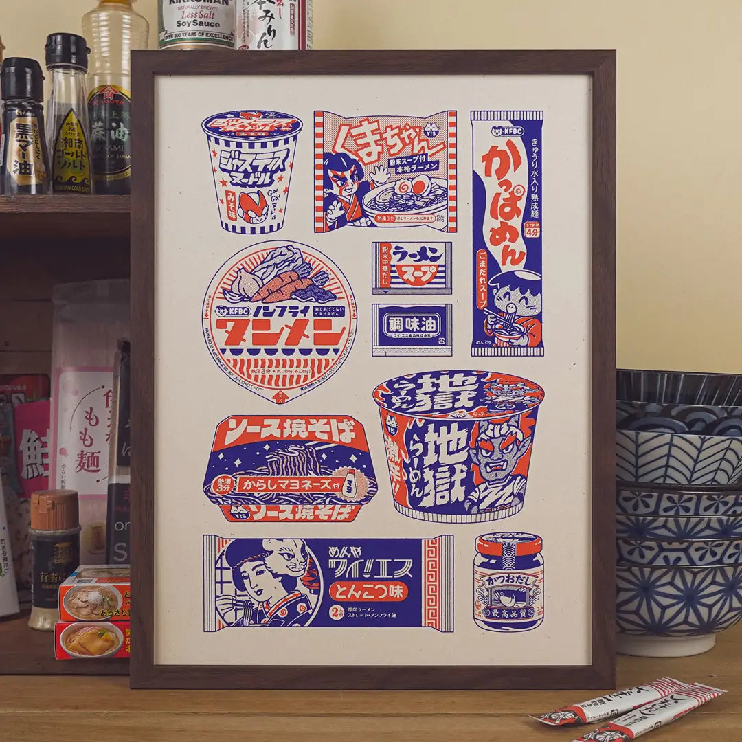 Noodles print