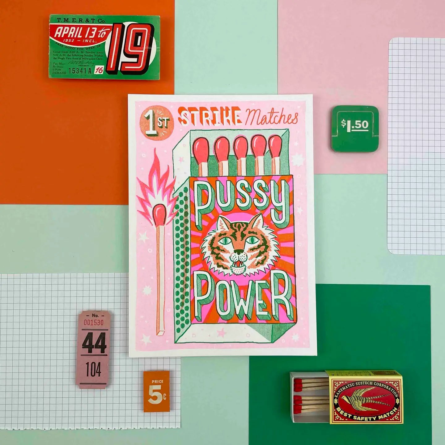 Pussy Power print