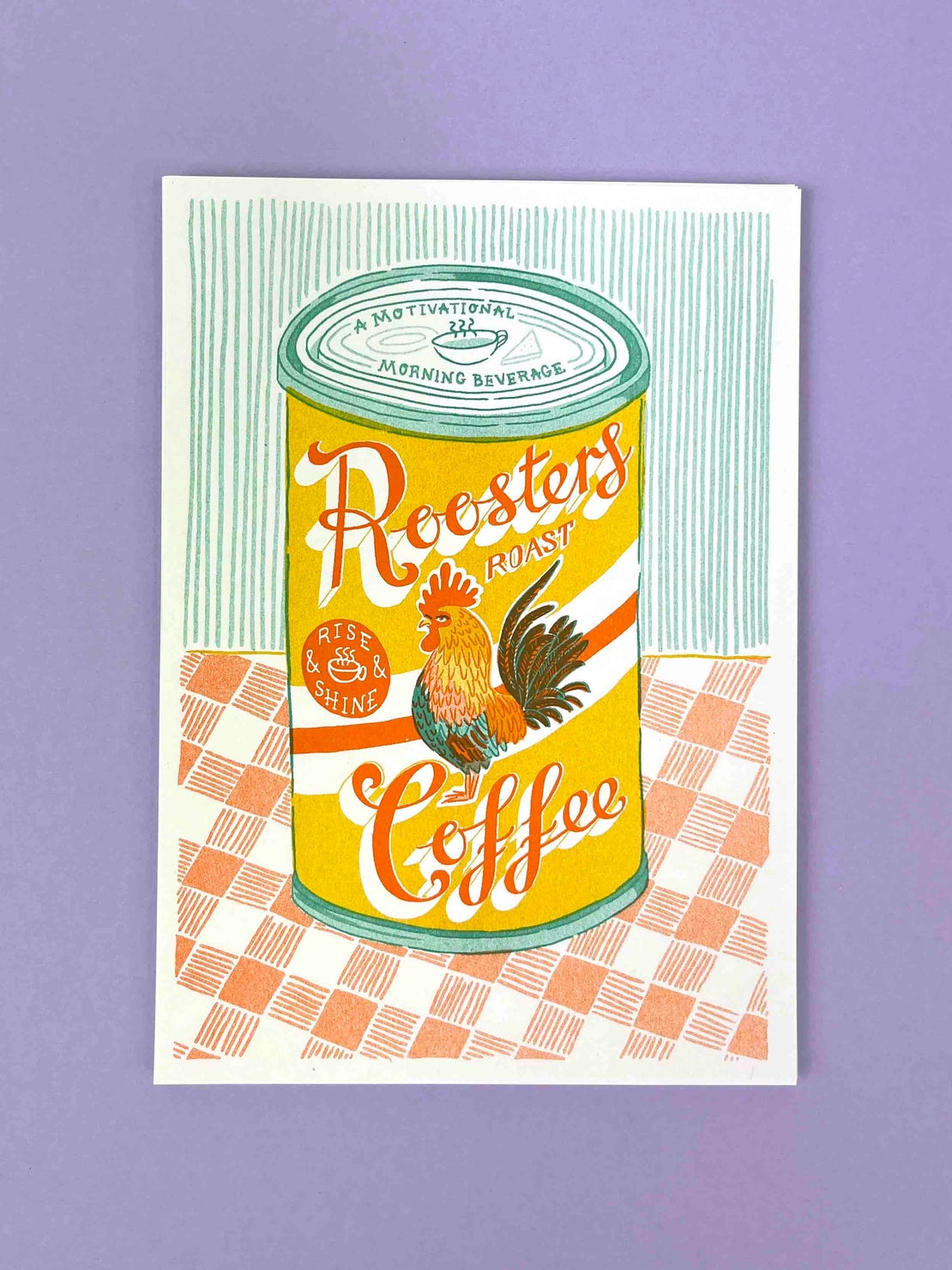 Roosters Coffee print