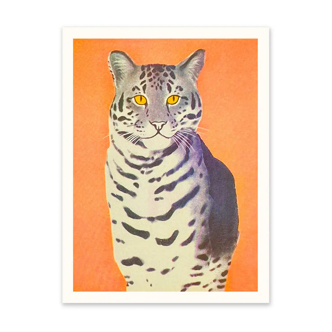 Wild Cat print