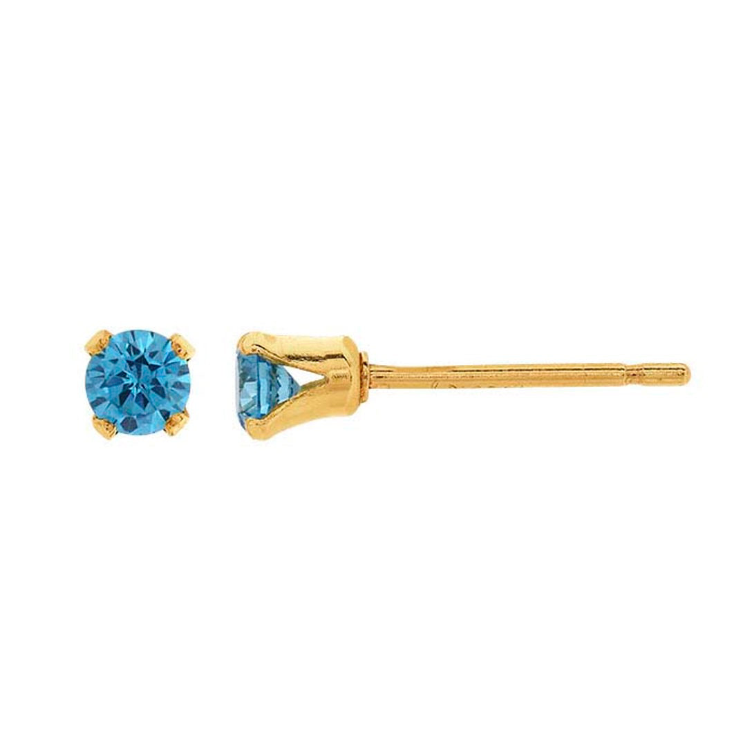 sparkle stud blue