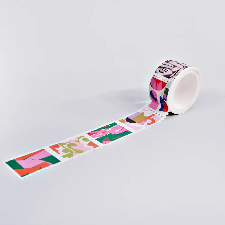 Capri Mix Stamp Washi Tape