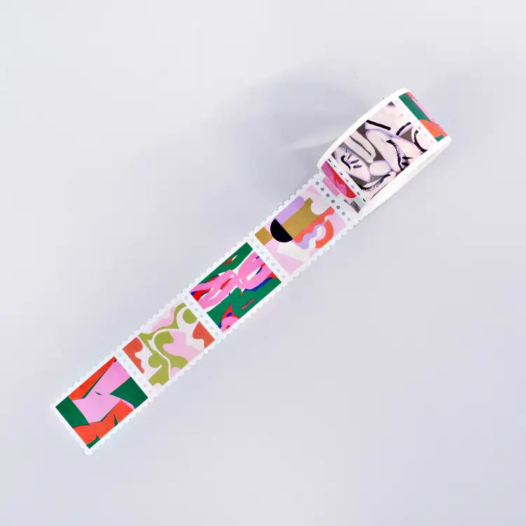 Capri Mix Stamp Washi Tape