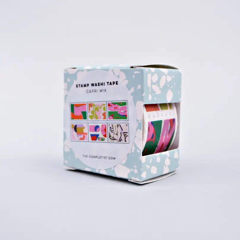 Capri Mix Stamp Washi Tape