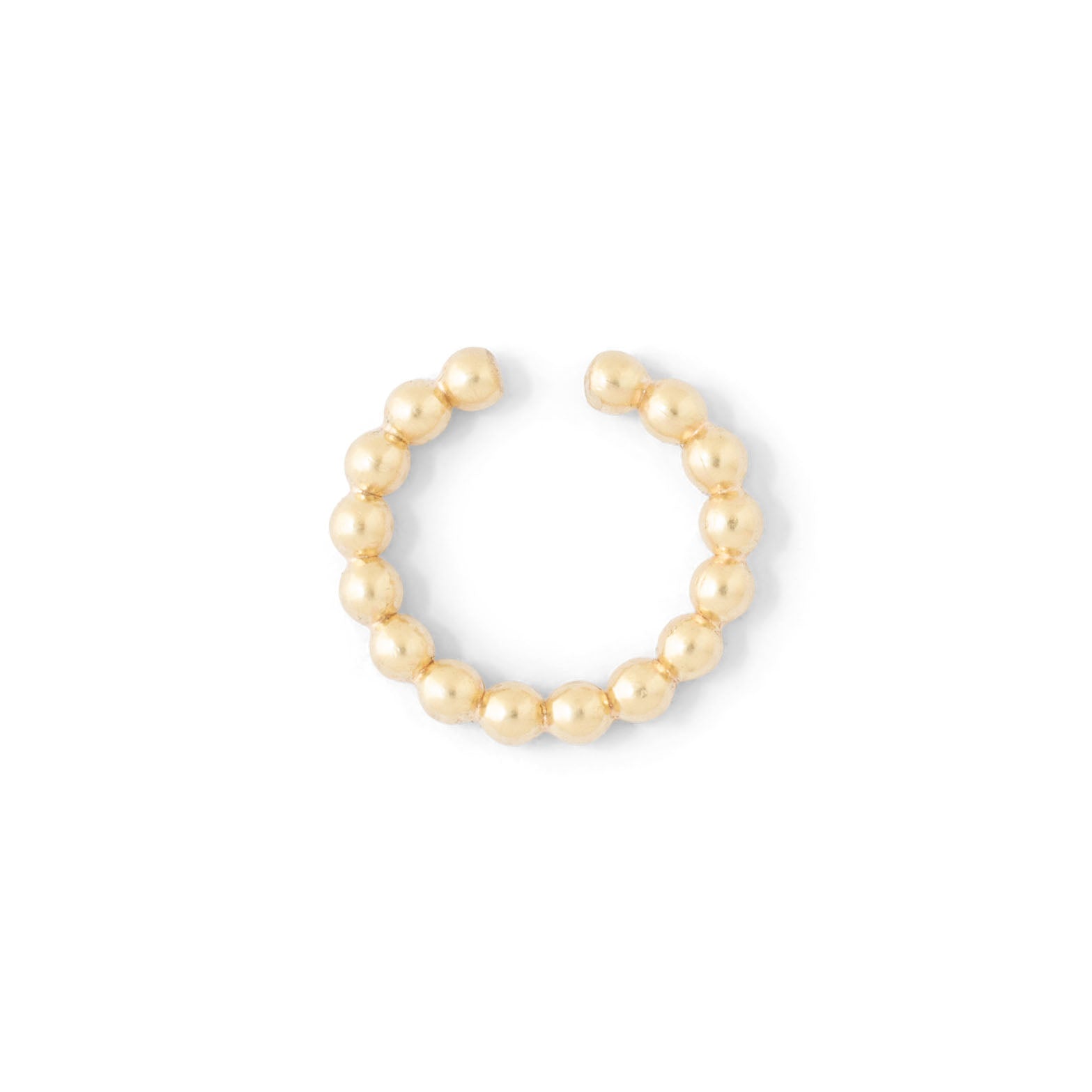 Pearly Smooth Earcuff //ONE PIECE