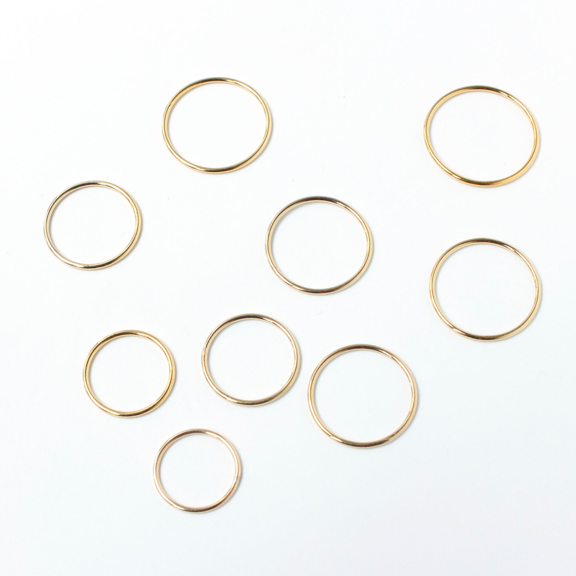 Fine Stacker //hammered - BonBon Boutique
