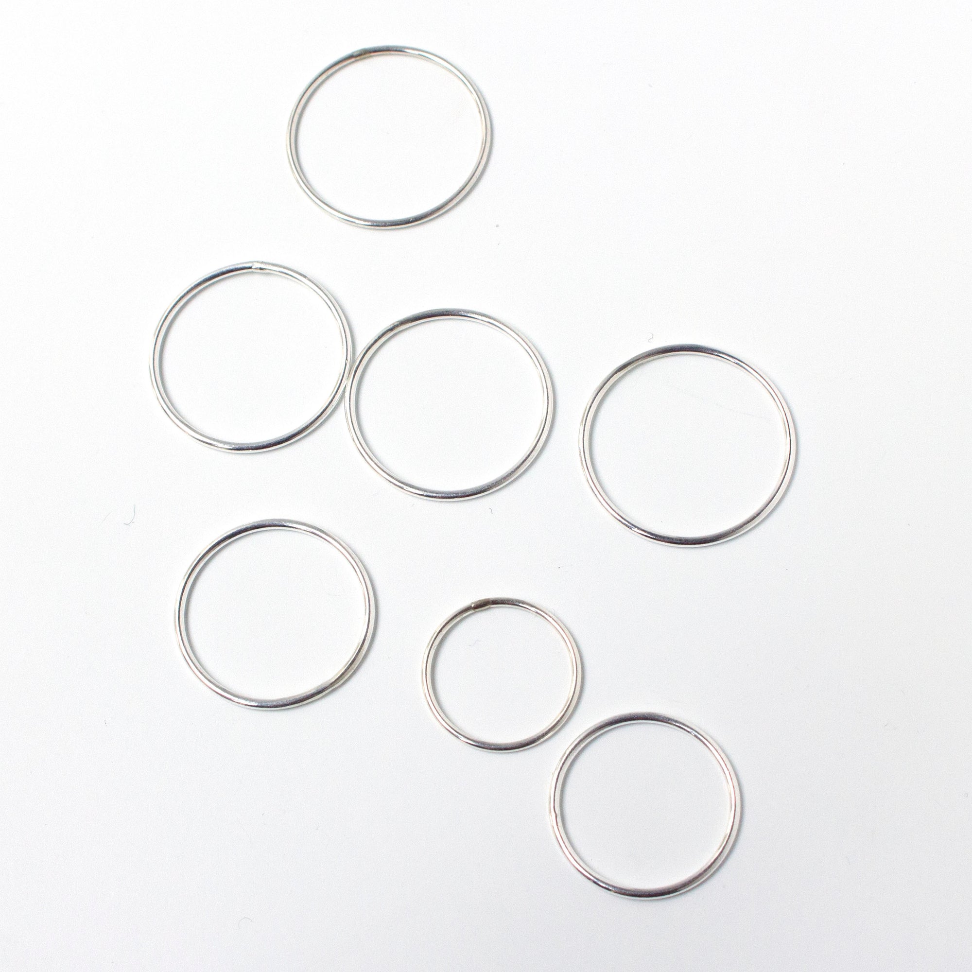 Fine Stacker //hammered - BonBon Boutique