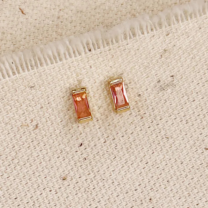 Birthstone Earstud