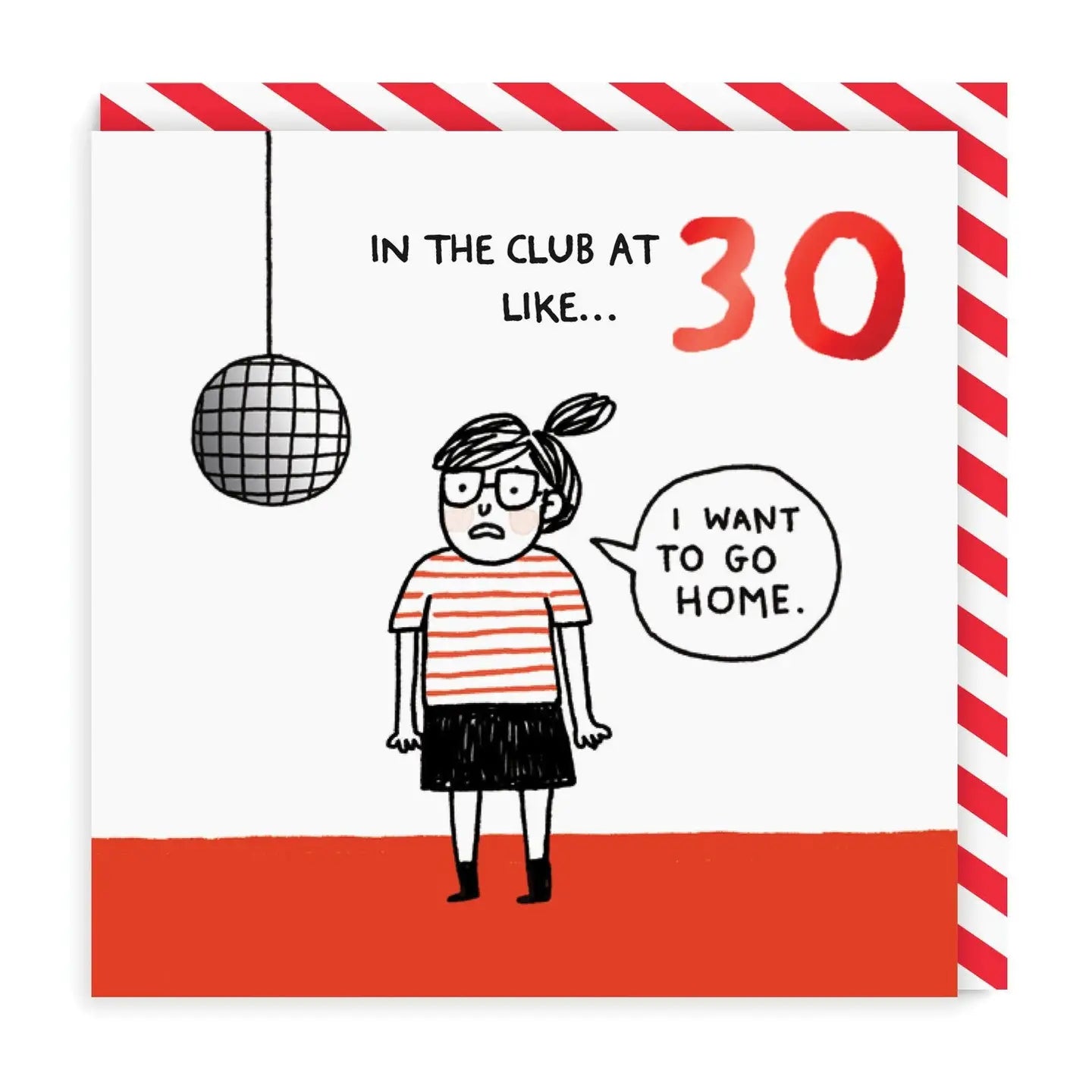 In The Club card