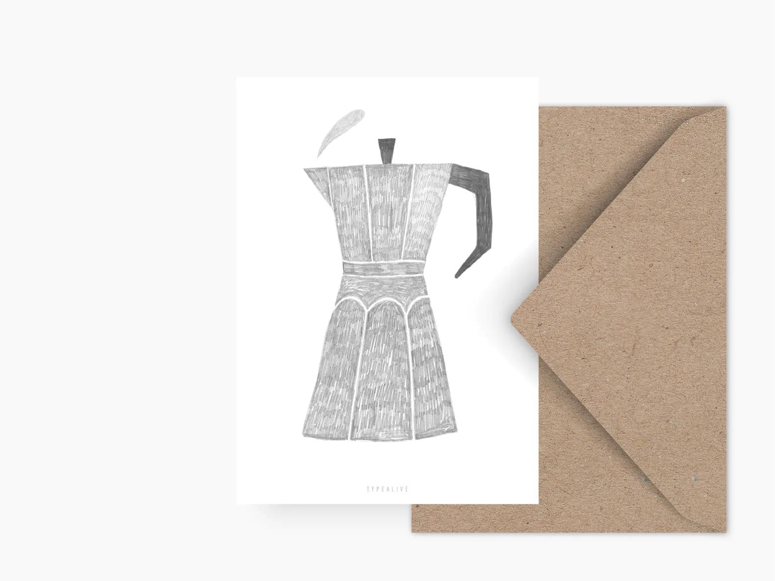 coffee pot card