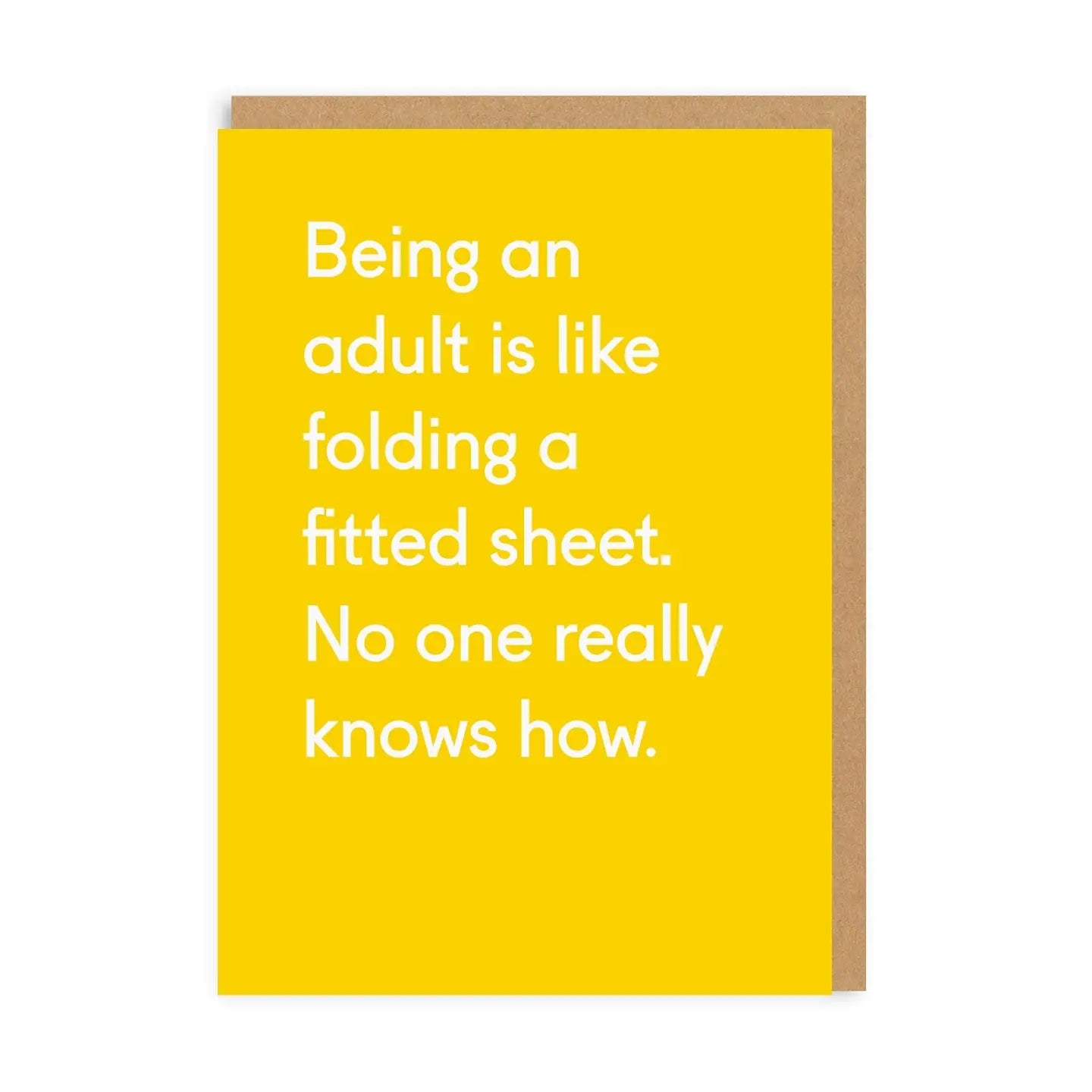 Fitted Sheet card