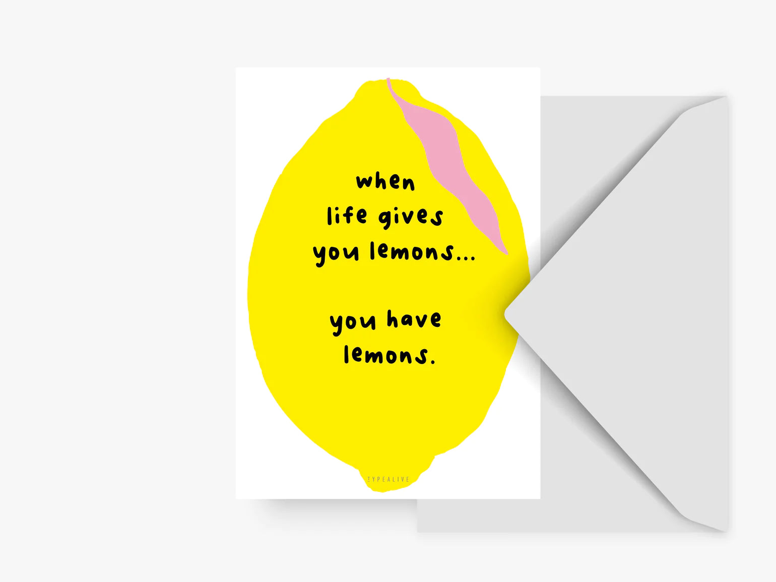 lemons card
