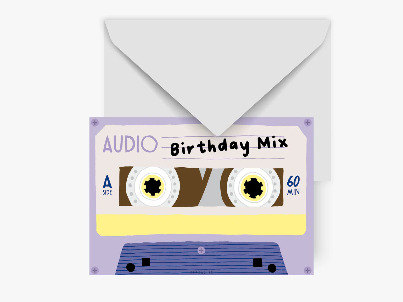 birthday mix card