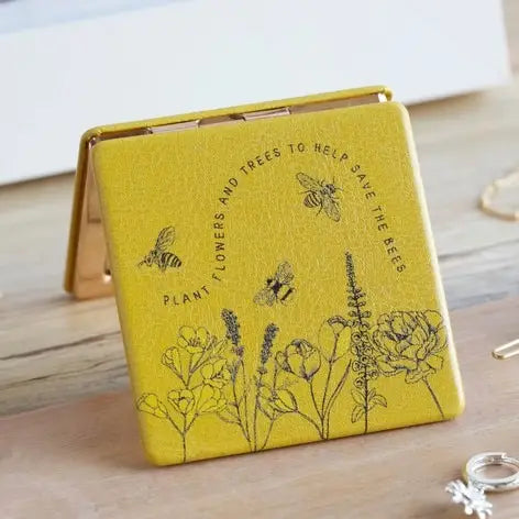 Bees Compact Mirror